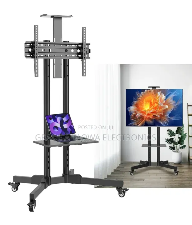 Strong 32-70 Inches Mobile Tv Stand