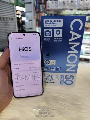 New Tecno Camon 50 Ultra 256 GB Gray