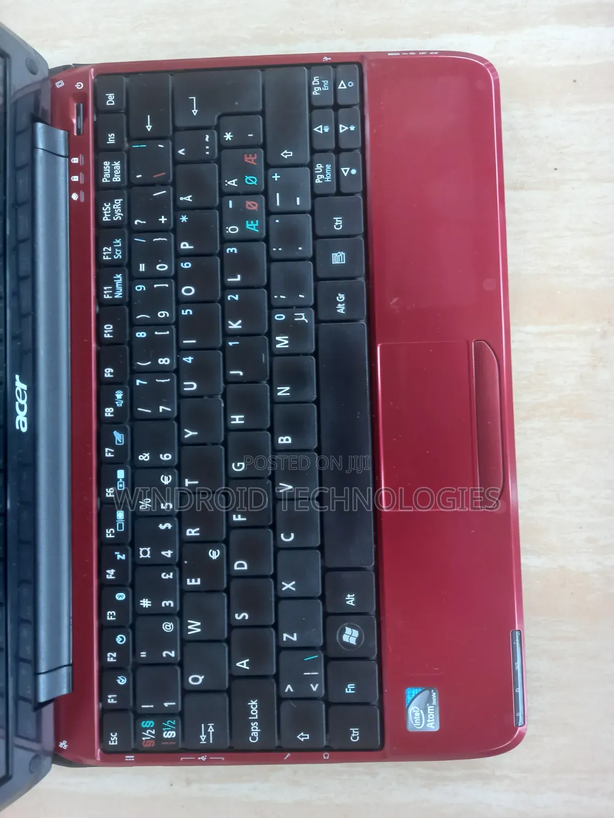 Laptop Acer Aspire 1 2GB Intel Atom HDD 160GB