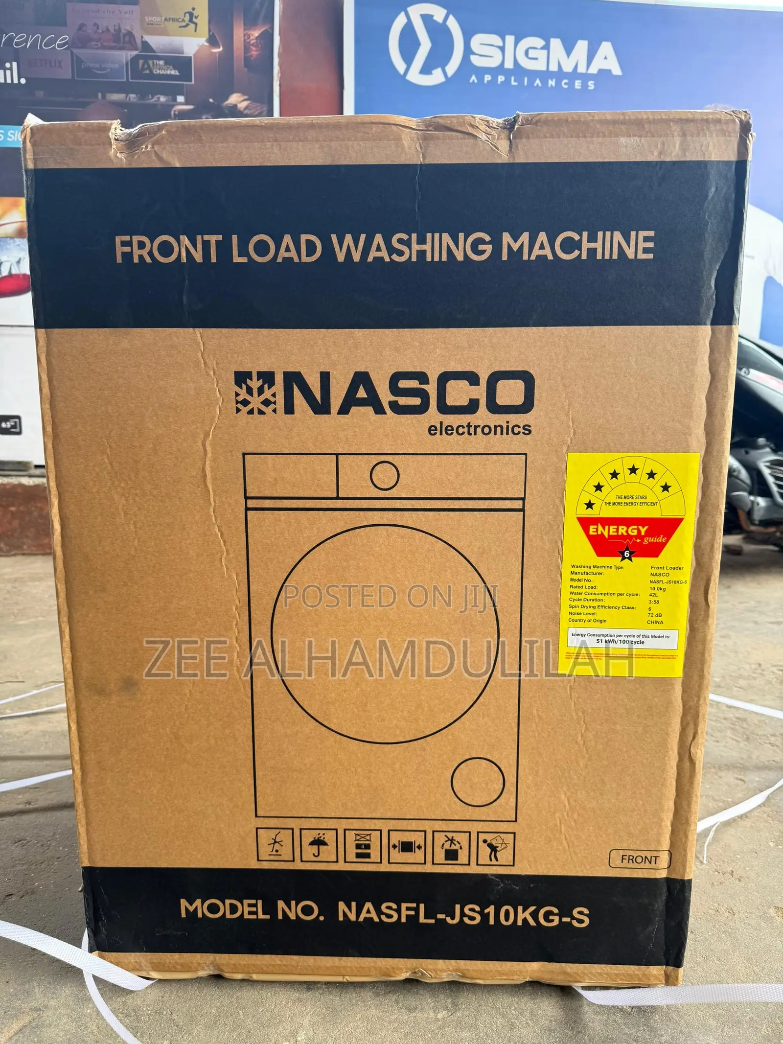 Nasco Front Load Washing Maschine