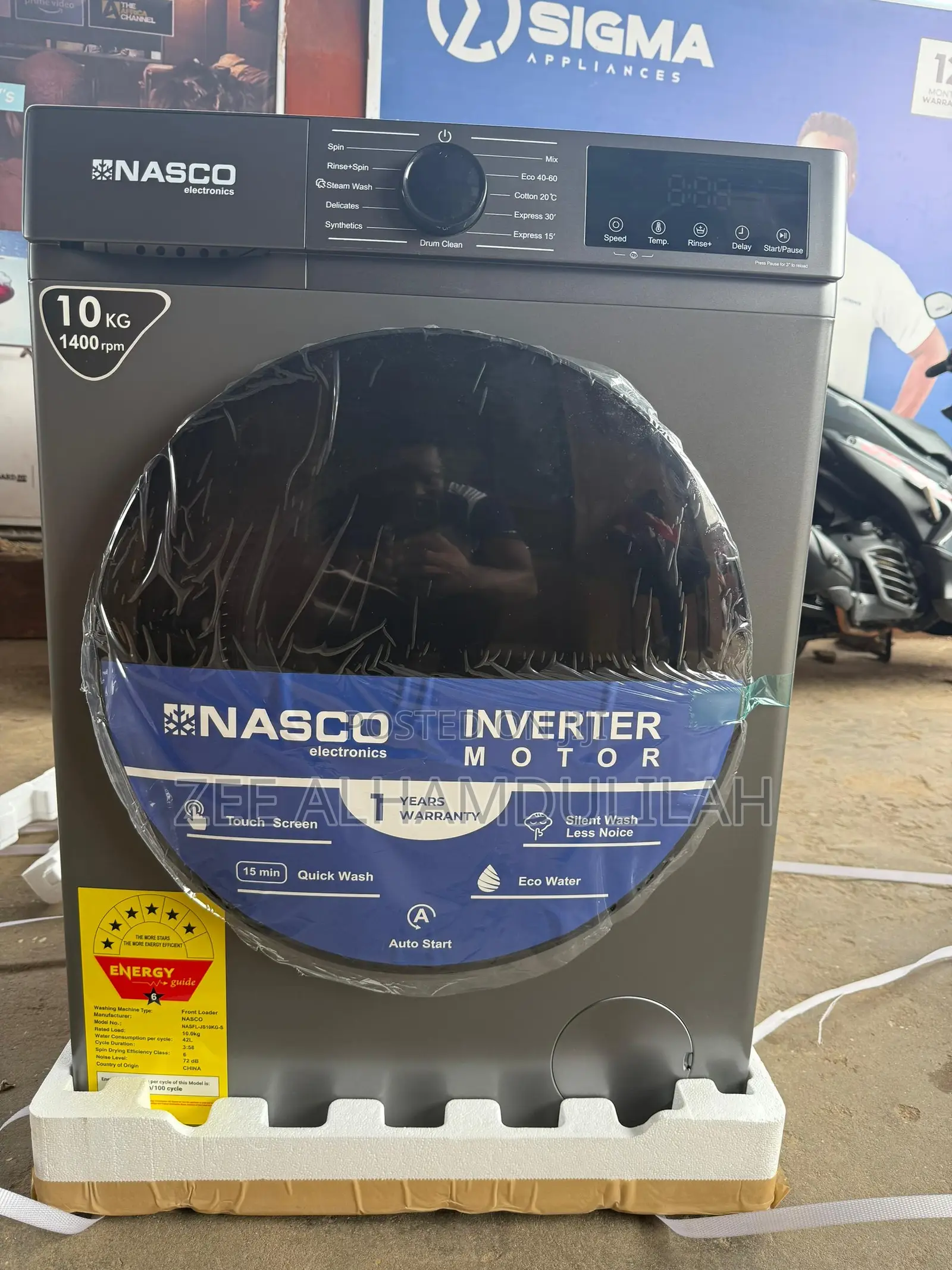 Nasco Front Load Washing Maschine