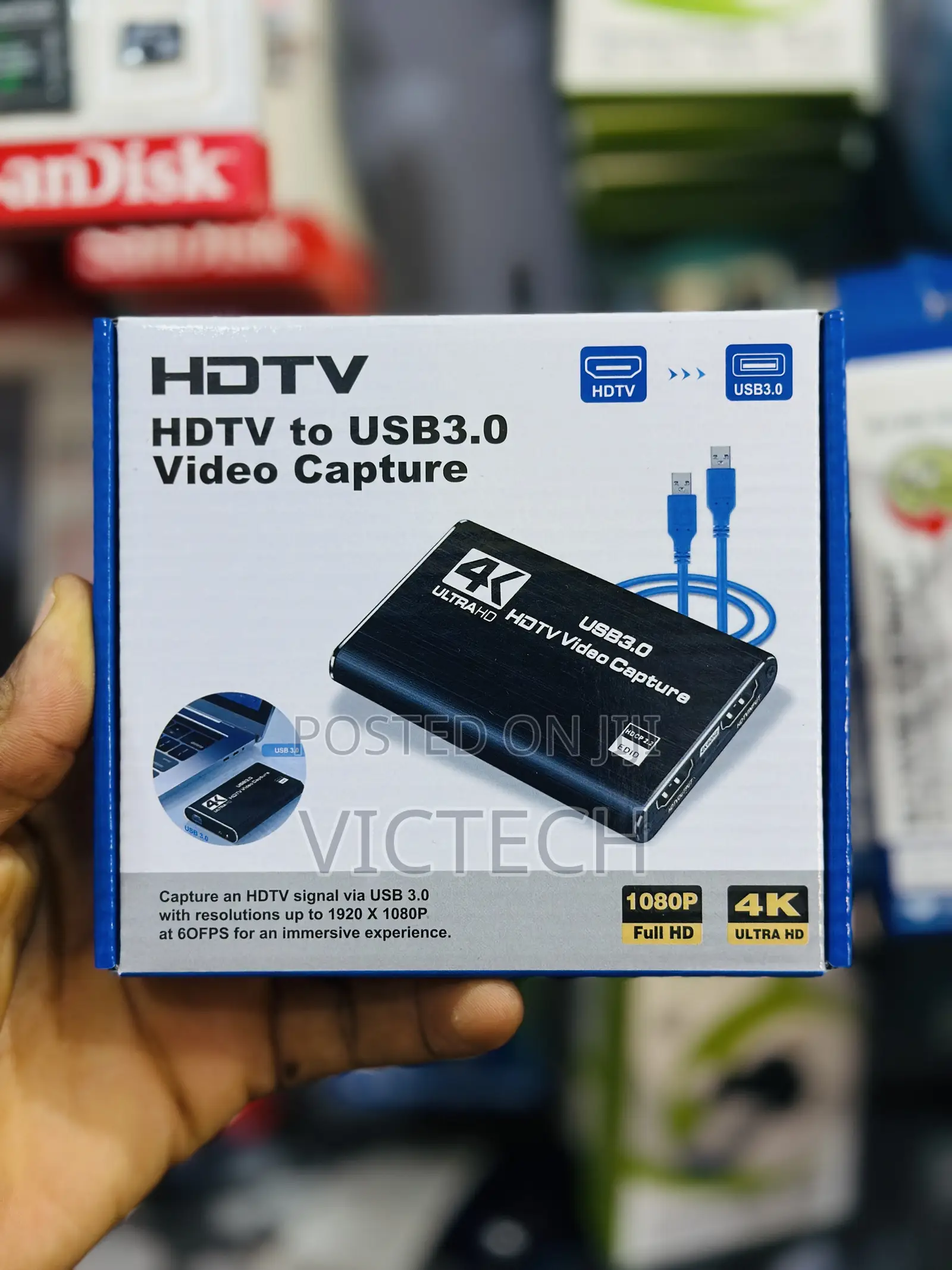 HDTV to Usb 3.0 Video Capture Card