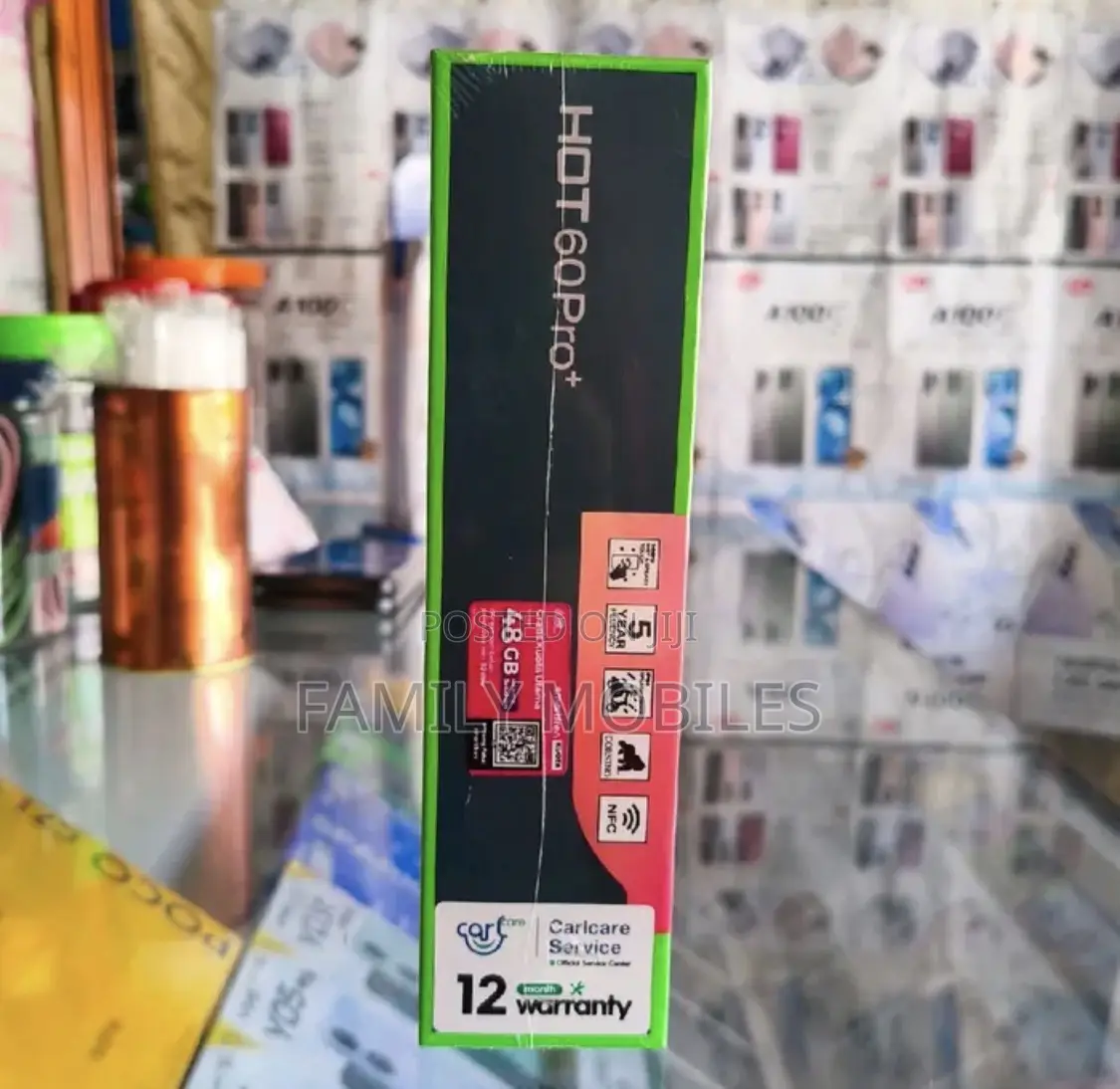 New Infinix Hot 60 Pro+ 256 GB Black