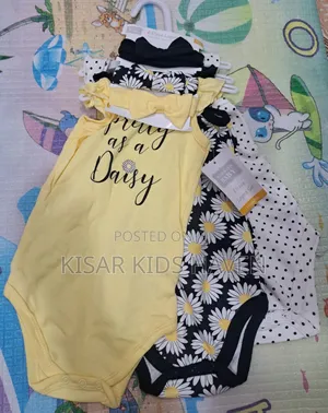 Beautiful Bodysuits With Hairband 0 to 6months ( Reduced to Clear)