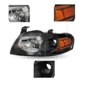 Nissan Sentra 2004 - 2006 Halogen Headlight Black