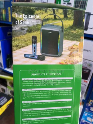 Bluetooth Mp3 Speaker With Double Microphone
