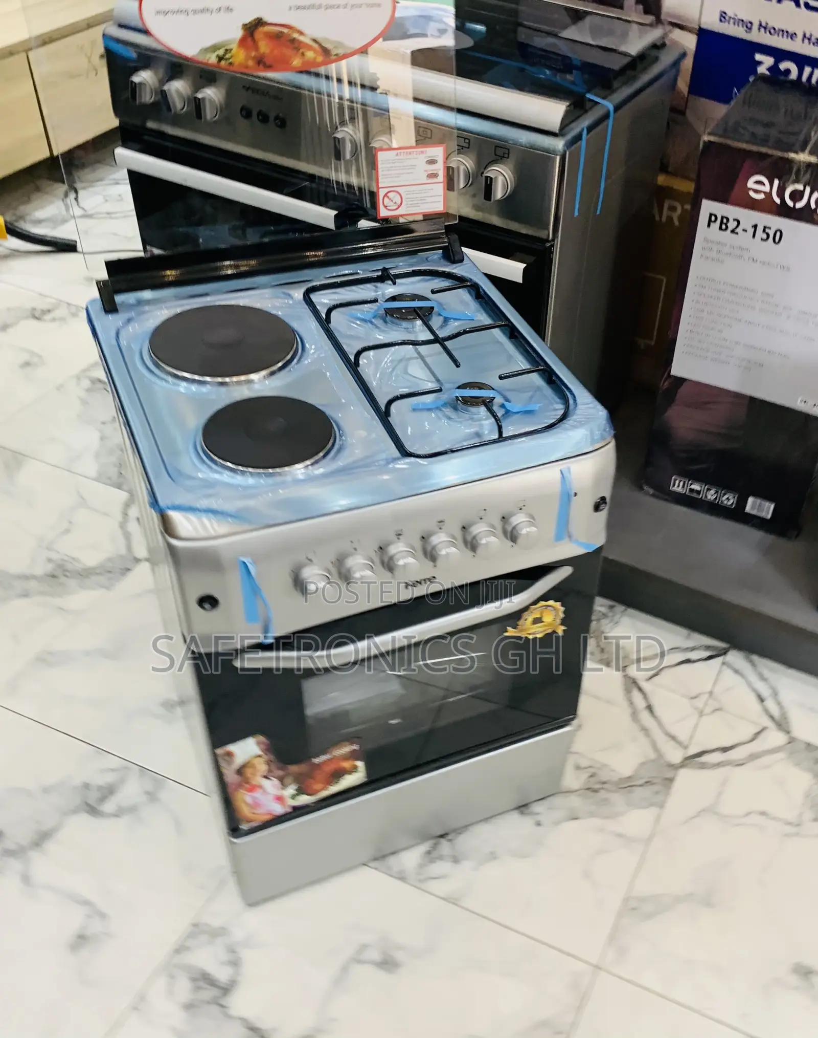 High Sufficient Ferre 2 Gas + 2 Electric (60x60) Cooker