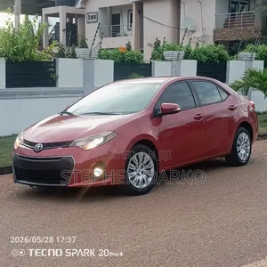 Toyota Corolla 2015 Red