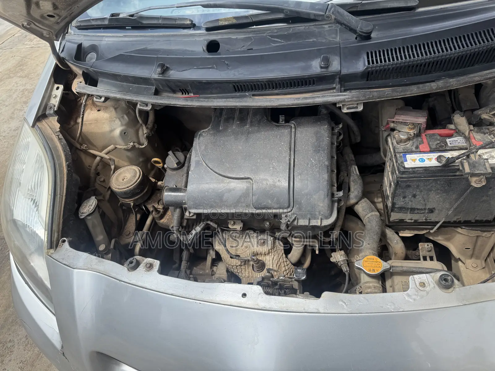 Toyota Vitz 1.0 FWD 3dr 2010 Gray