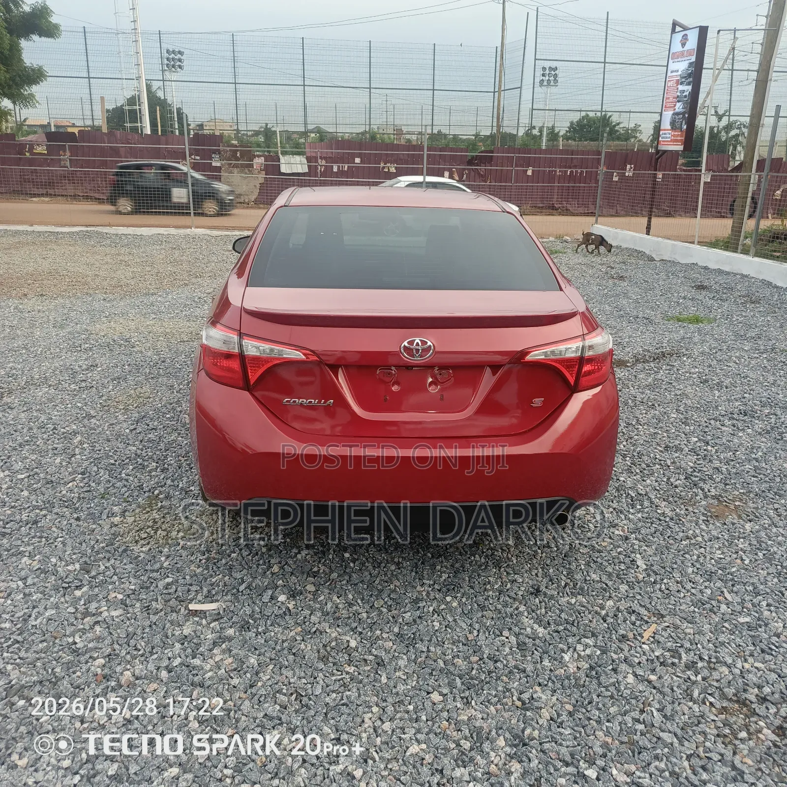 Toyota Corolla 2015 Red