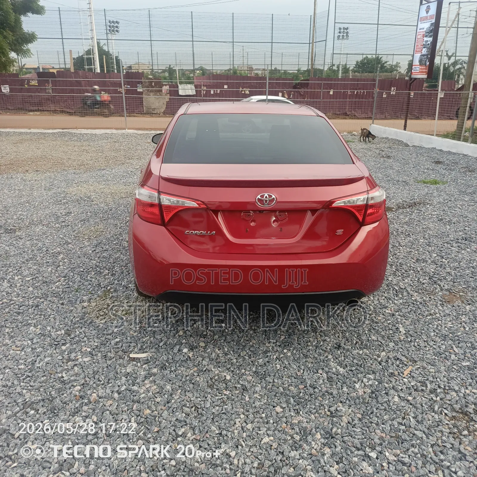 Toyota Corolla 2015 Red