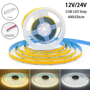 Professional Cob Led Strip 10m 12v/24v