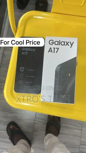 New Samsung Galaxy A17 5G 128 GB Black