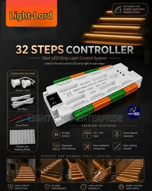 Control System for Staircase 32channles