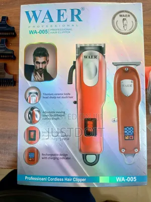 Waer 005 Rechargeable 2 in 1 Hair Clipper
