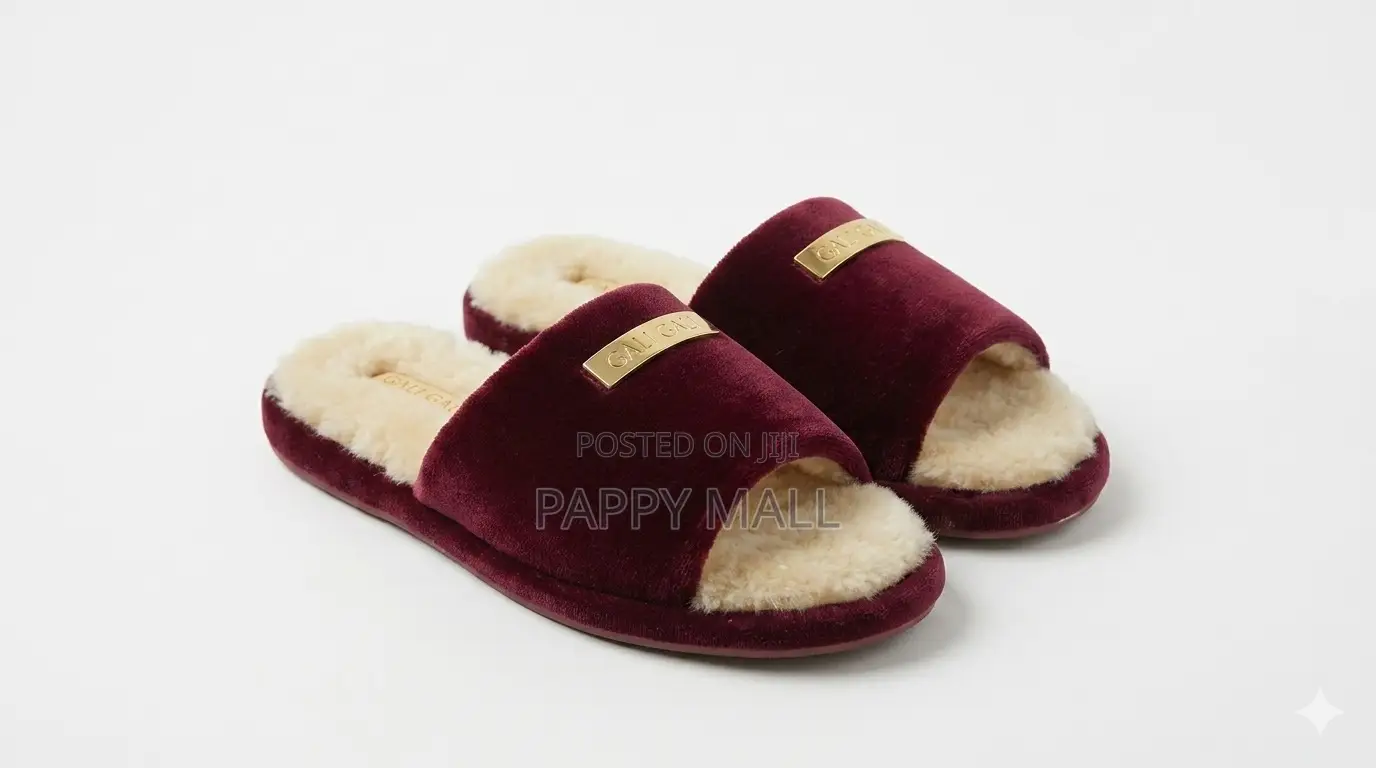 Gali Gali 'Sofa Luxury' Burgundy Velvet Slippers – Unparallele Comfort