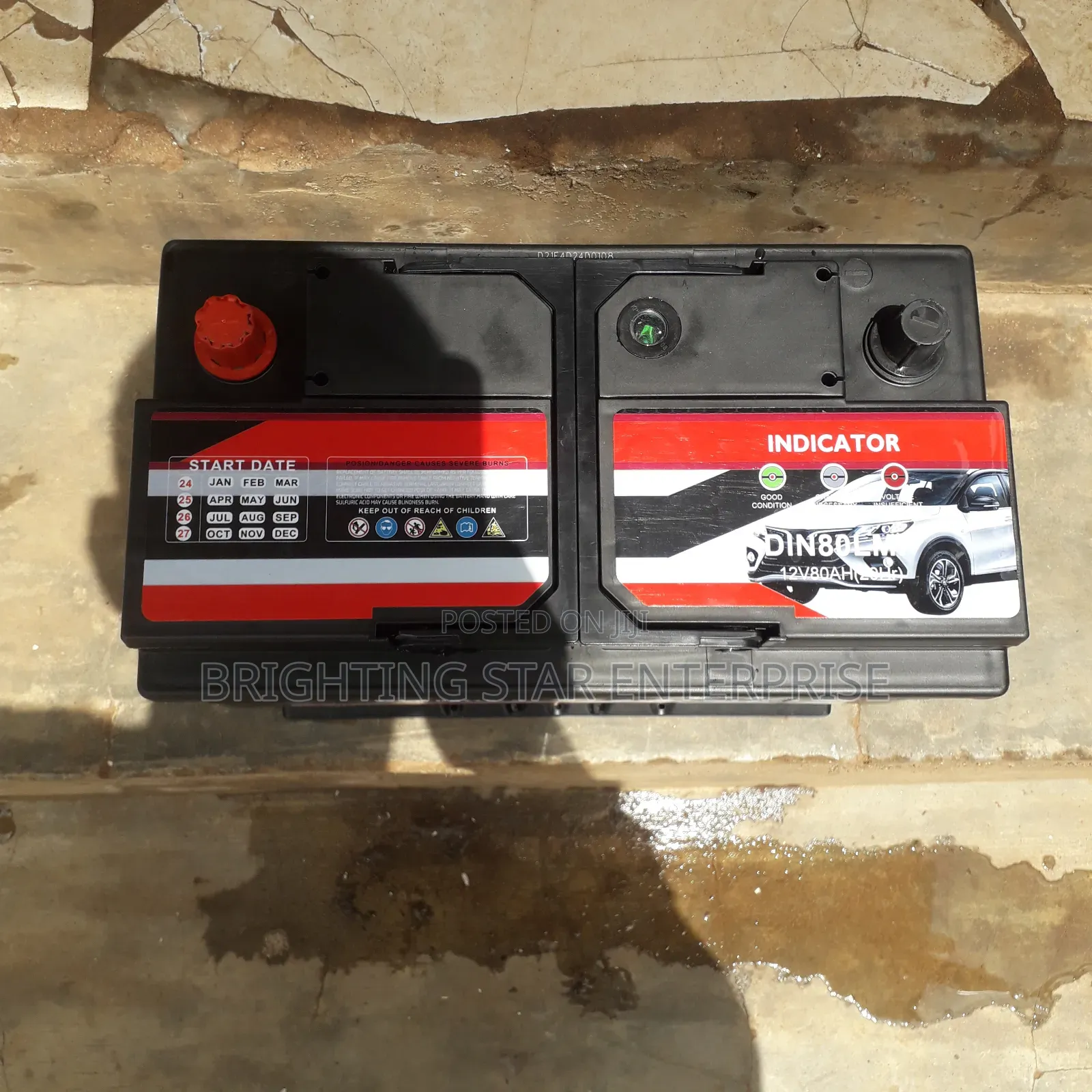St Power Plus Car Battery