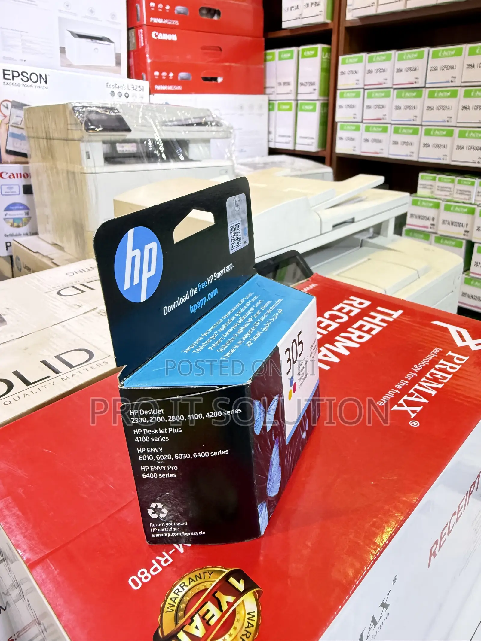 Hp Ink Cartridge 305 Color