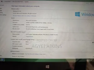 Laptop Microsoft Surface 2 8GB Intel Core i5 SSD 256GB