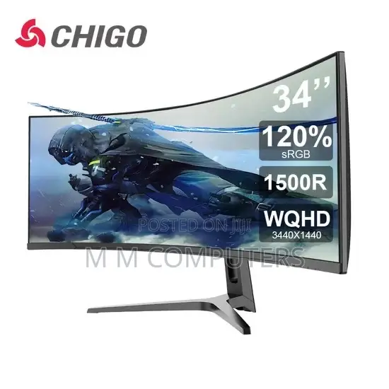 Chigo 34inches / Curve Ultrawide Monitor