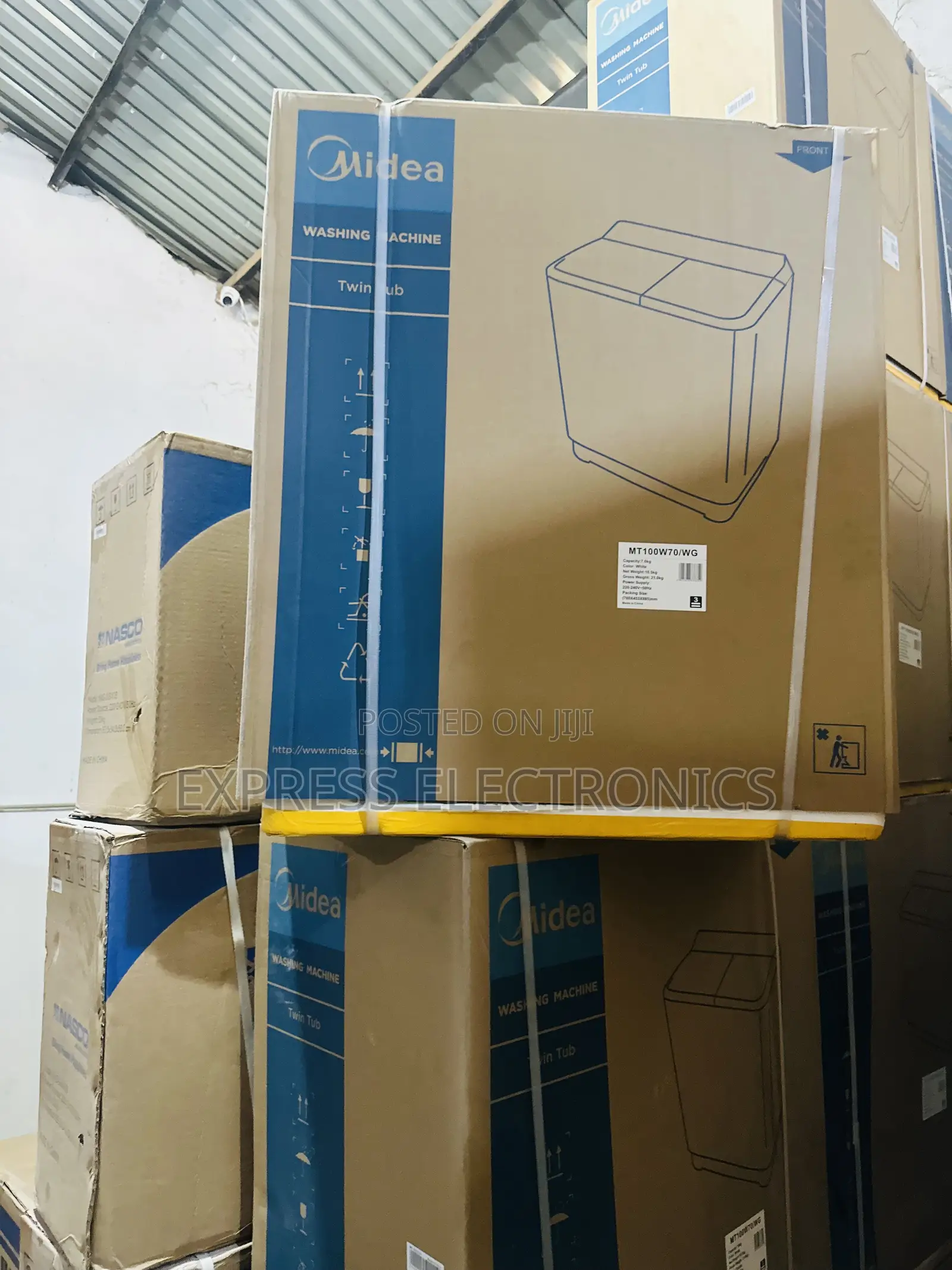 Lovvely New Wm Semi Auto Midea 7kg Topload