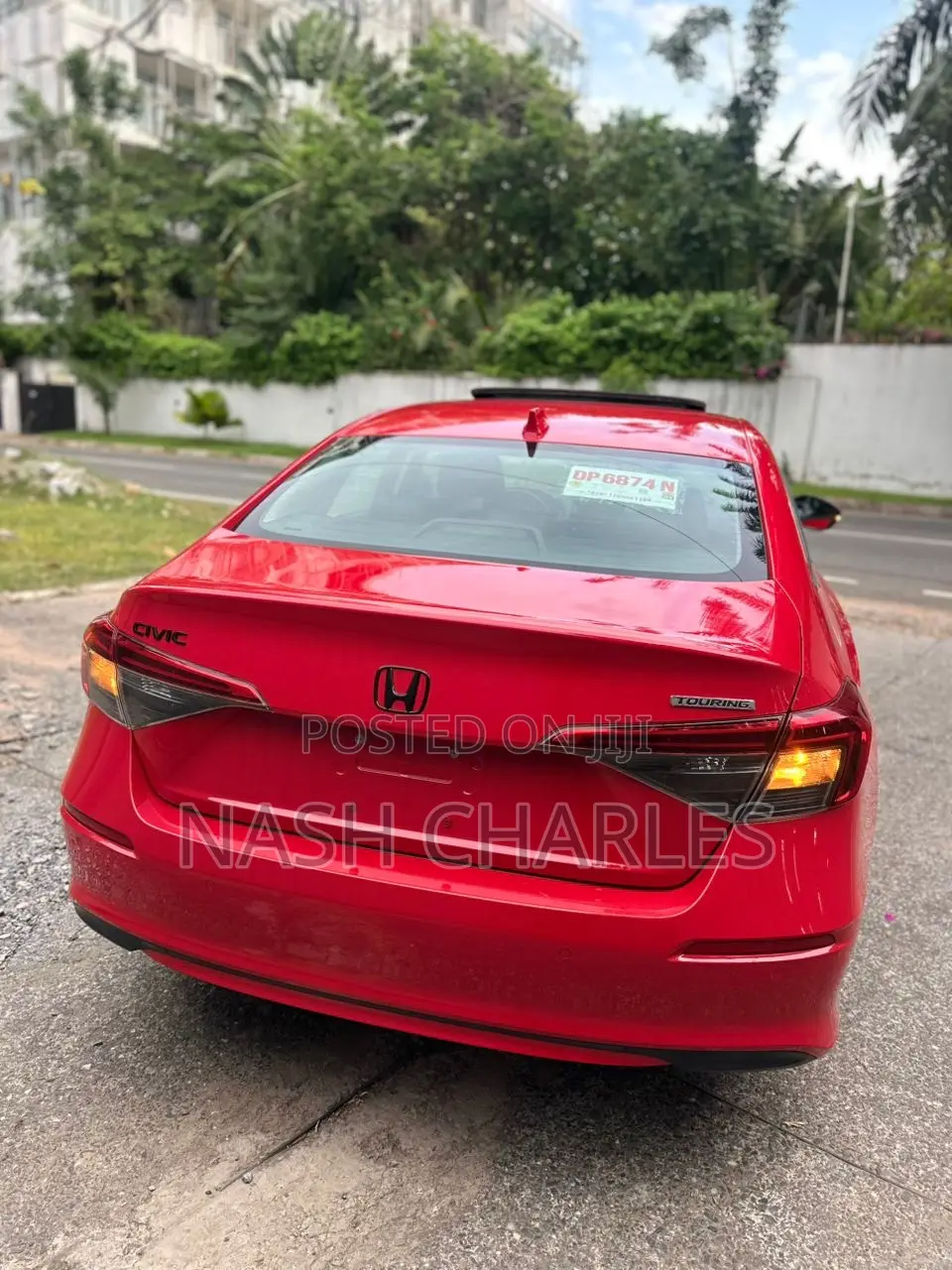 Honda Civic Touring 2022 Red