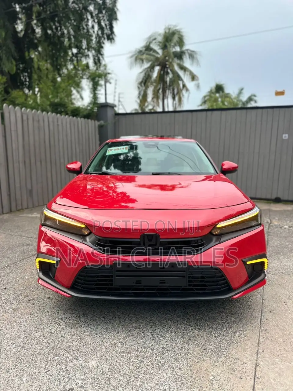 Honda Civic Touring 2022 Red