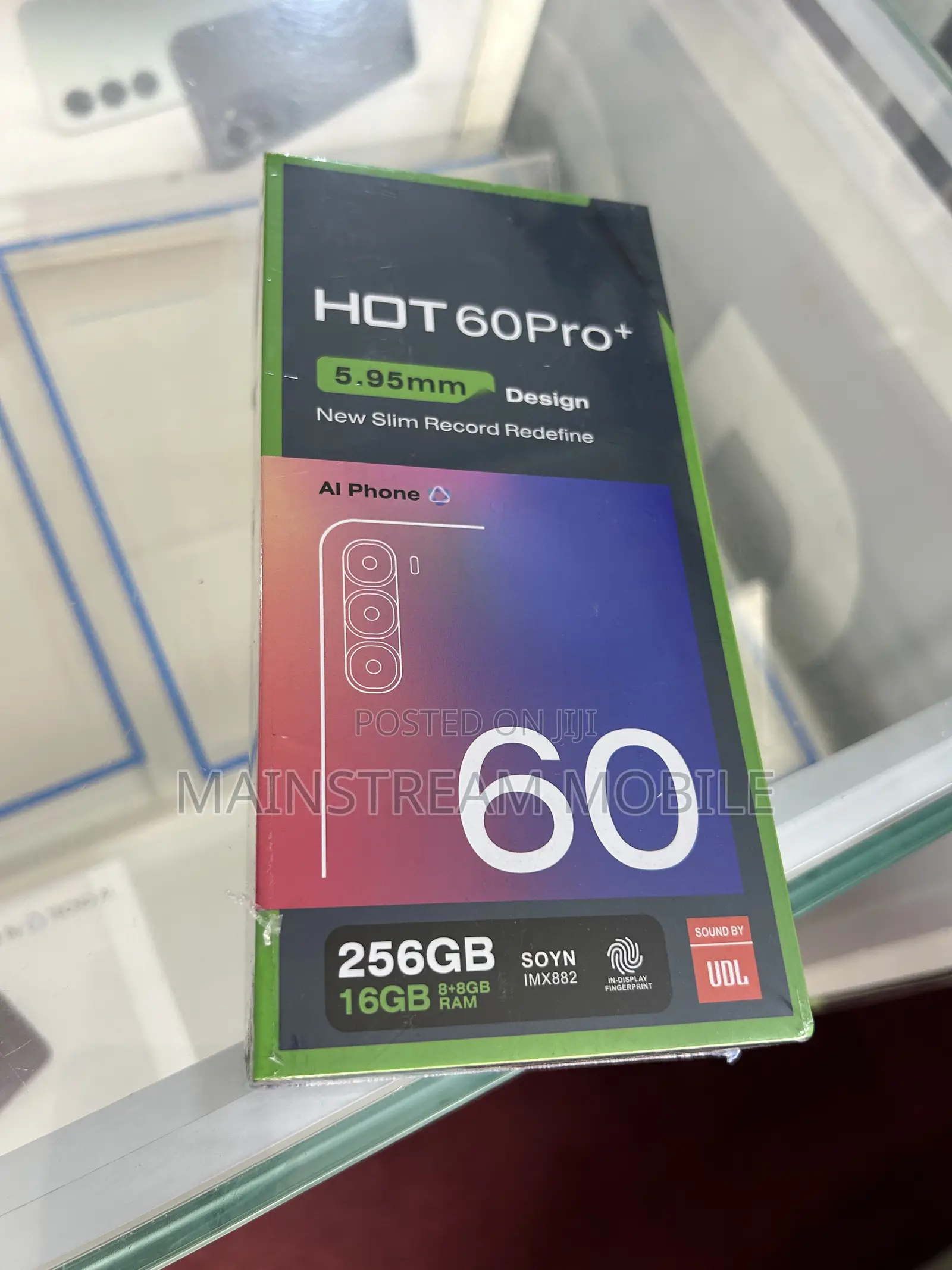 New Infinix Hot 60 Pro+ 256 GB Black