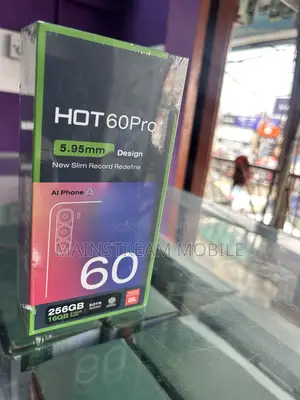New Infinix Hot 60 Pro+ 256 GB Black