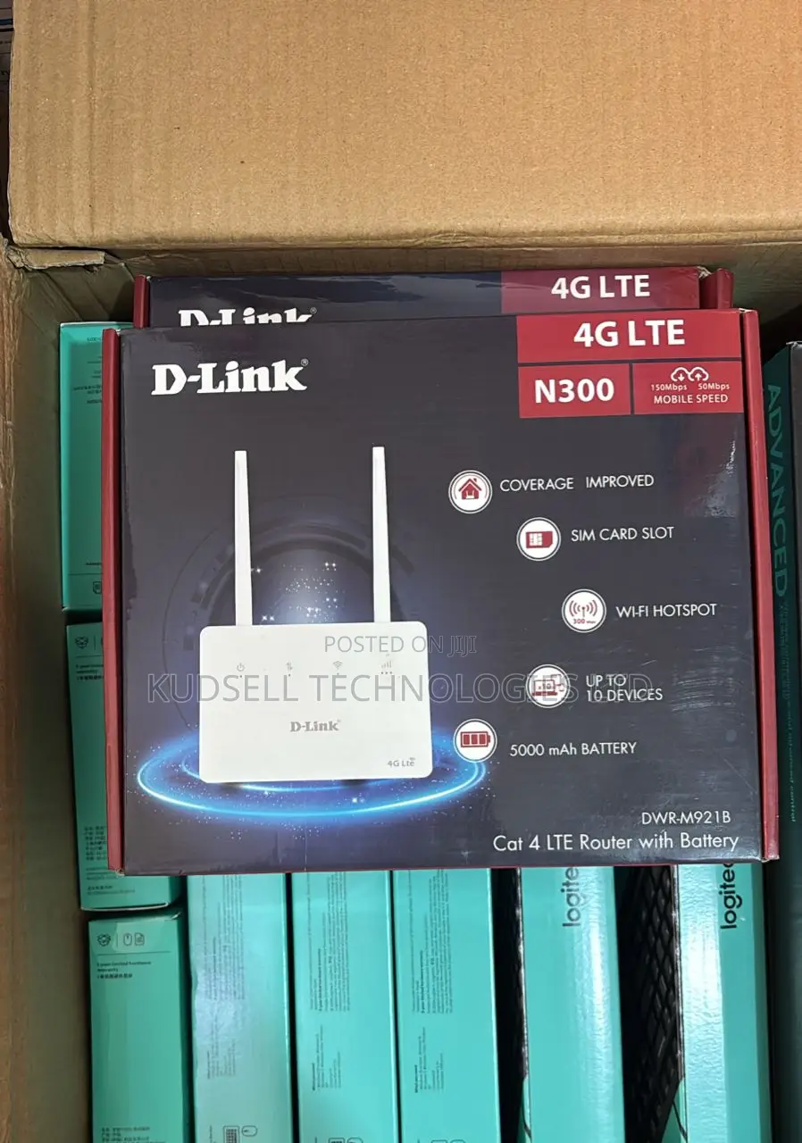 D-Link DWR-M921 4g Lte Wi-Fi Router With 5000mah Battery