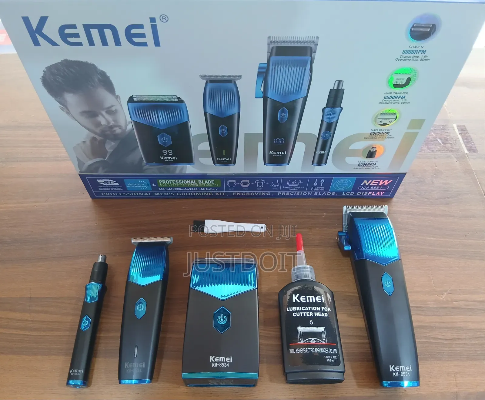Kemei 8534 4 in 1 Grooming Kit.