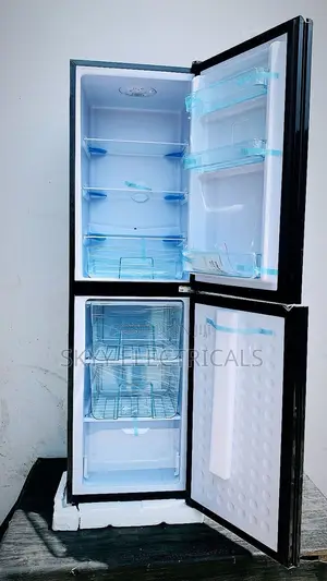 Nasco Fridge D2-24fl-B Mirror Bottom Freezer 196 LTR in Stock