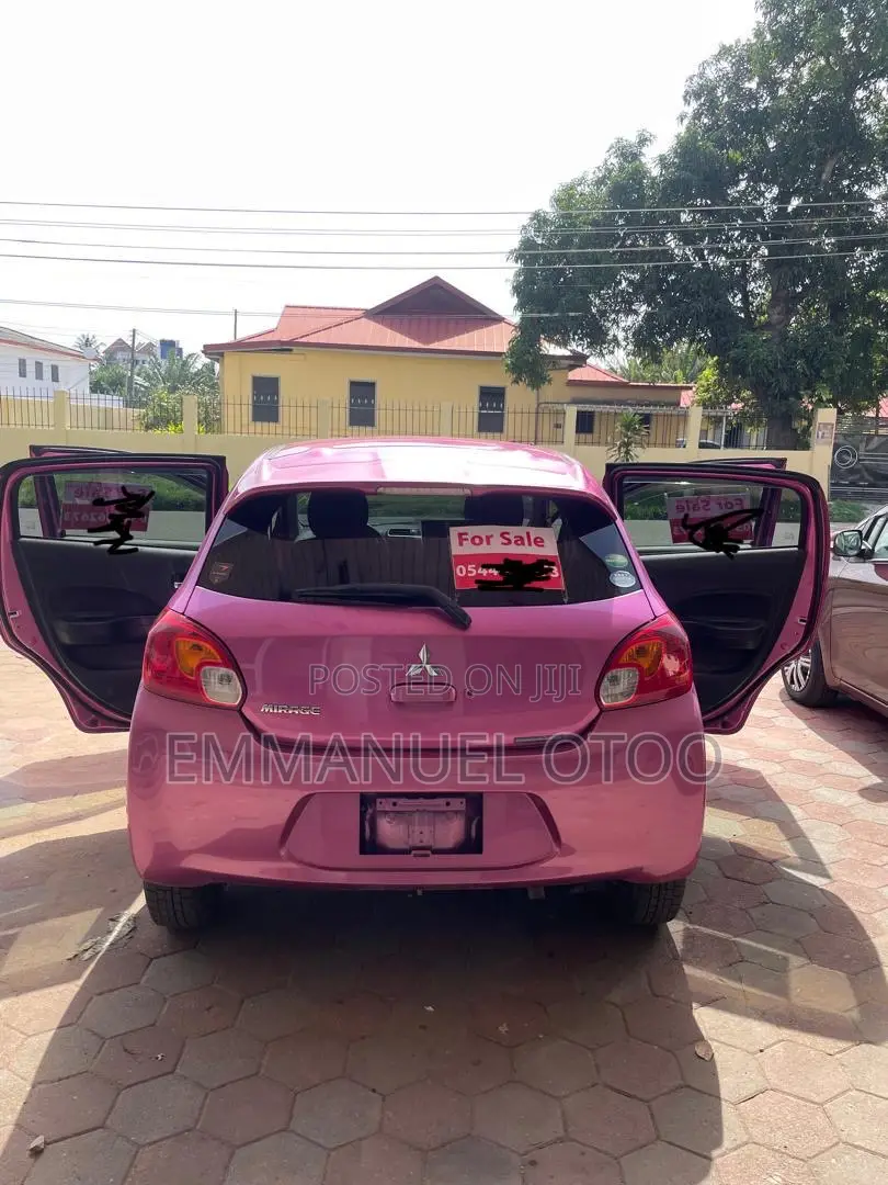 Mitsubishi Mirage 2012 Pink