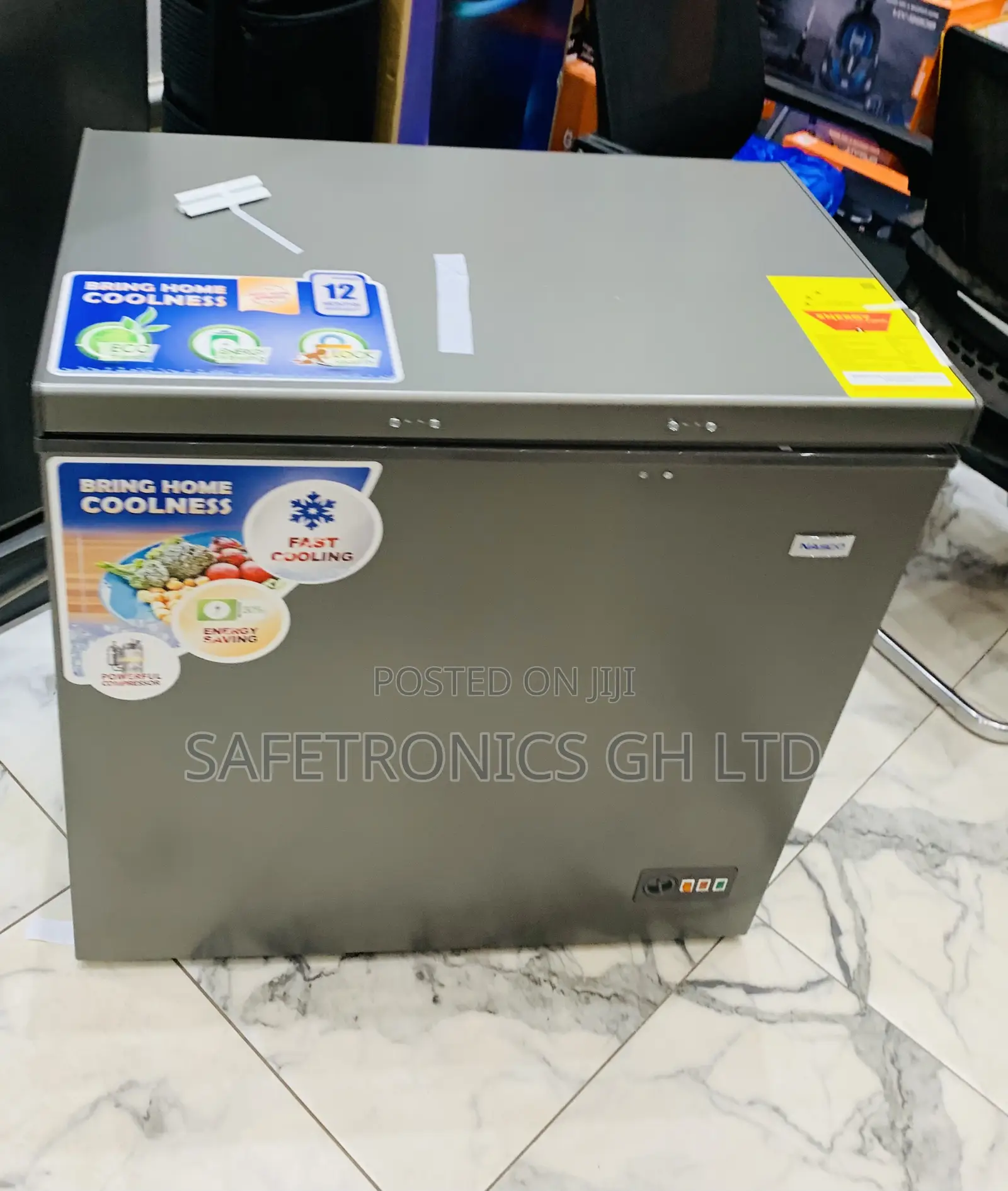 Secure Singledoor Nasco 200ltrs Chest Freezer [Nas210]