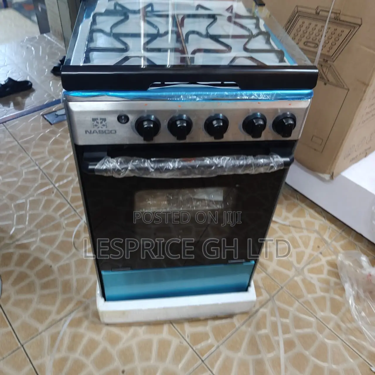 Ever Reliable 4 Burner Gas Cooker With Oven Grill From Nasco