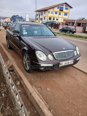 Mercedes-Benz E220 2007 Burgundy