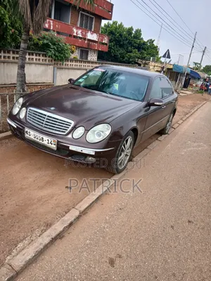 Mercedes-Benz E220 2007 Burgundy