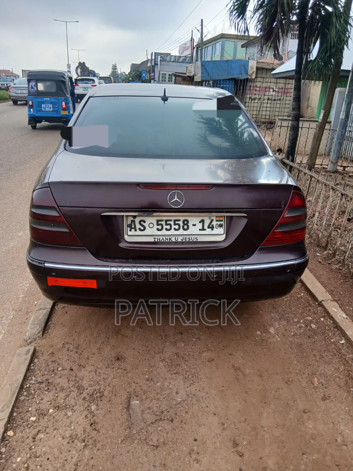 Mercedes-Benz E220 2007 Burgundy