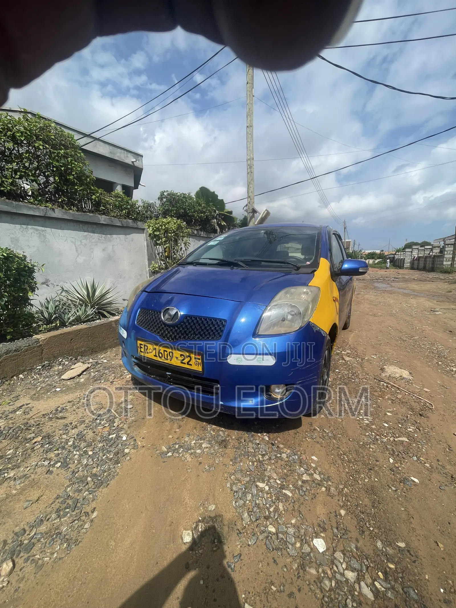Toyota Vitz 1.0 FWD 5dr 2008 Blue
