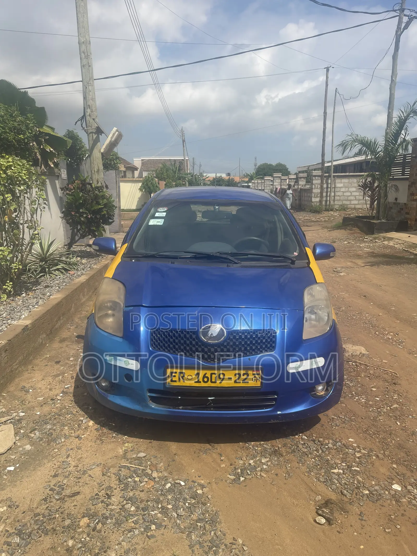 Toyota Vitz 1.0 FWD 5dr 2008 Blue