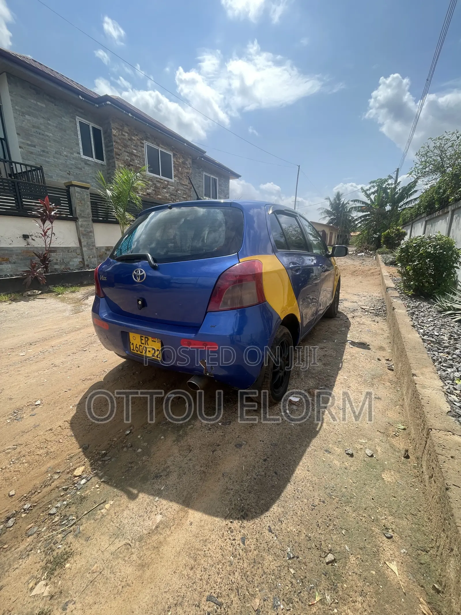 Toyota Vitz 1.0 FWD 5dr 2008 Blue