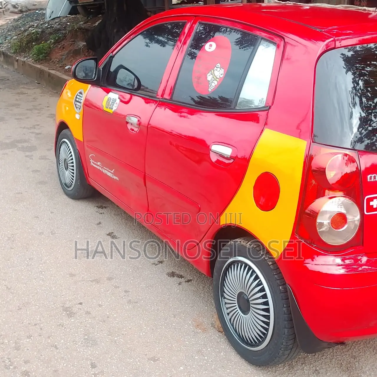 Kia Morning 2010 Red