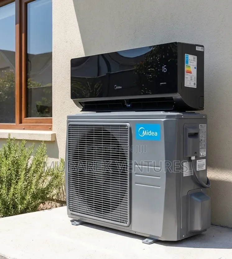 Midea 2.0 Split Acs Inverter R32- Black Mirror