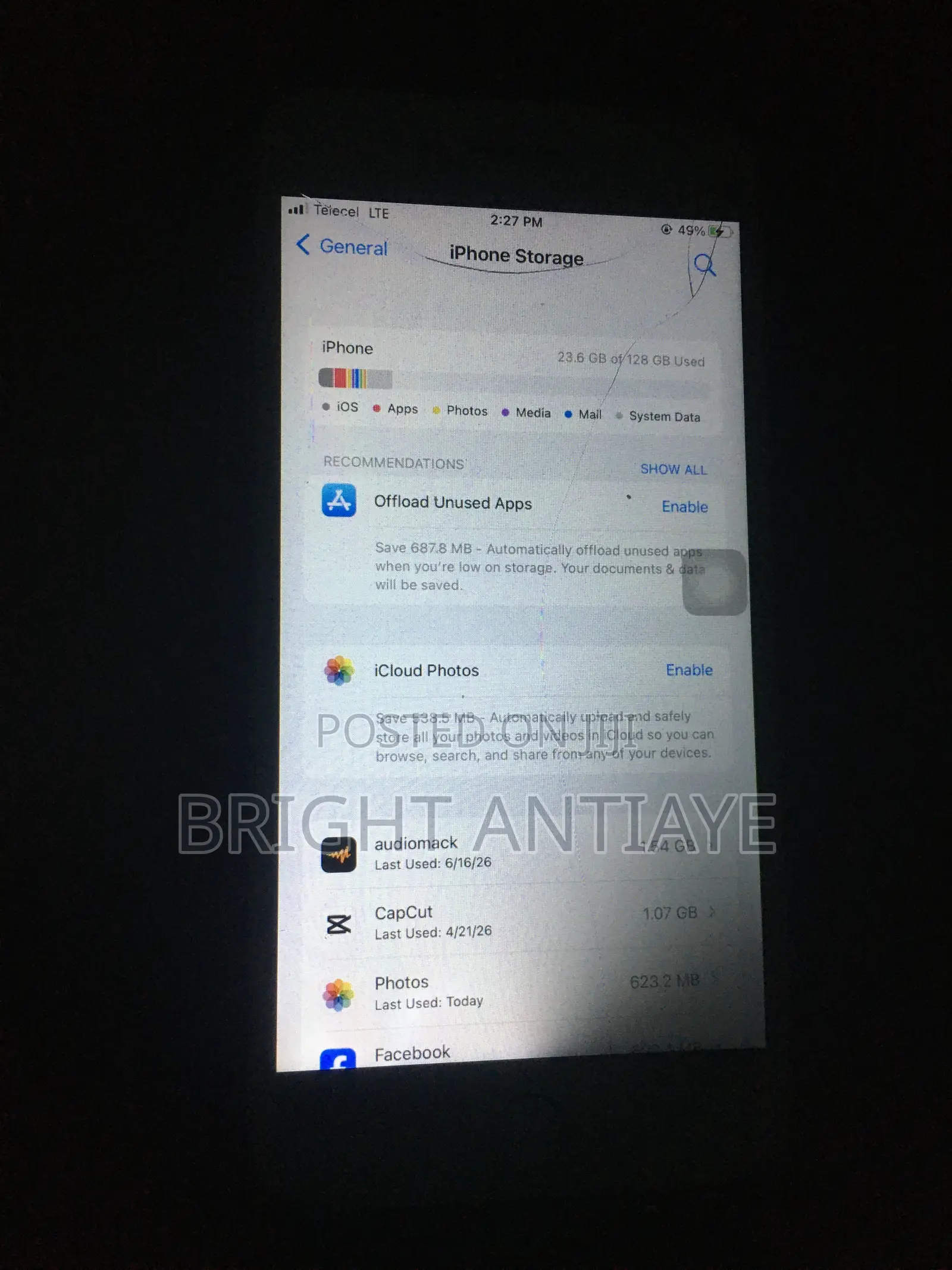 Apple iPhone 7 Plus 128 GB Gold