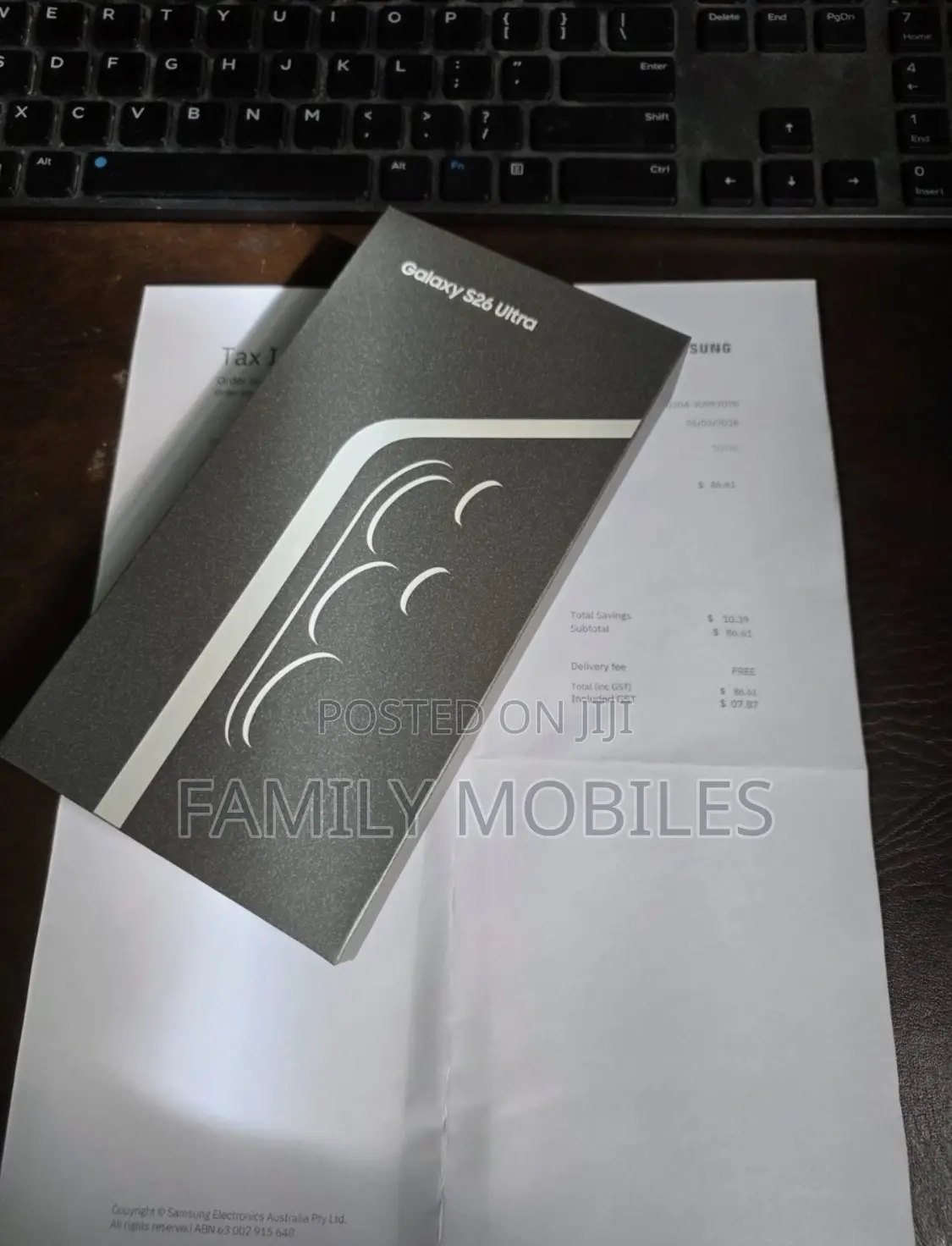 New Samsung Galaxy S26 Ultra 5G 1 TB White