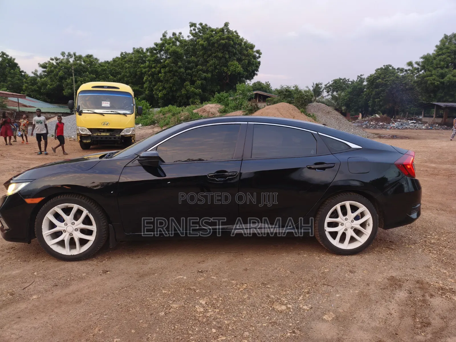Honda Civic EX Sedan 2020 Black