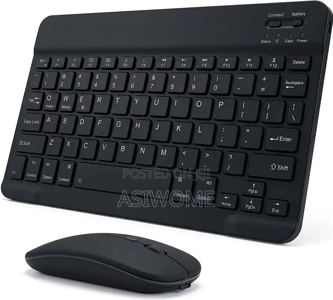 Ultra-Slim Rechargeable Bluetooth Keyboard and Mouse Combo