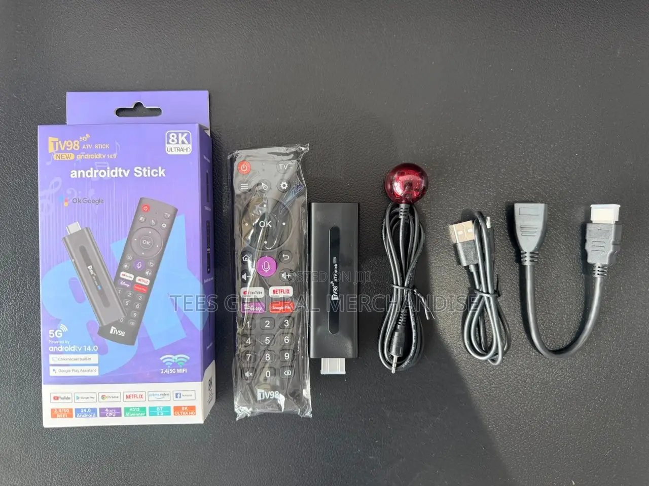 Tv98 5g Android Tv Stick Uhd