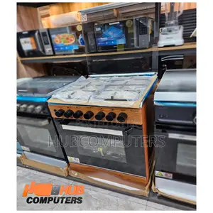 Eldo Gas Cooker 4 Burner 60x60cm Wooden Oven Grill Rotisserie