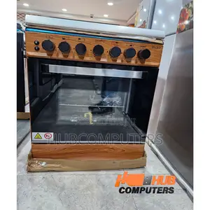 Eldo Gas Cooker 4 Burner 60x60cm Wooden Oven Grill Rotisserie